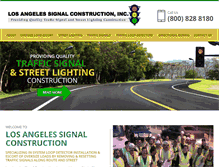 Tablet Screenshot of lasignal.com